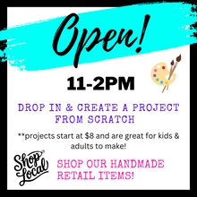 6/8/2025 - Sunday (11am - 2pm) OPEN for drop in crafting & shopping!