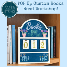 4/23/2026 - Thursday (6:30pm) *POP UP* at Paper & String Books: Book Lovers DIY Reading Tracker Workshop!