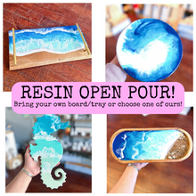 12/9/2023 - Saturday (12pm) Resin OPEN POUR Workshop!