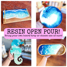 10/26/2024 - Saturday (11am) Resin OPEN POUR Workshop!