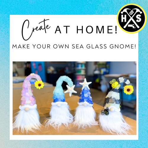 Sea Glass Gnome - Craft at Home Kits ($60-$78)