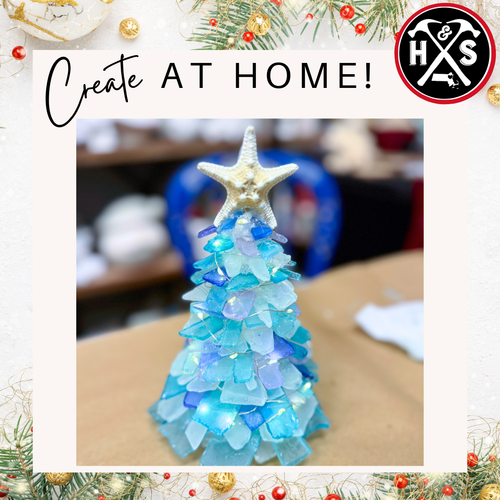 Sea Glass Tree - 'Hammer at Home' Take Home Craft Kit ($50-$65)