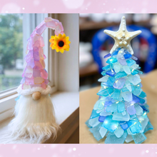 4/8/2026 - Wednesday (6:30pm) DIY Sea Glass Trees & Gnomes Workshop ($50-$75)