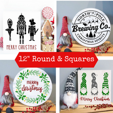 Holiday 12" Square & Round Projects (great for kids & adults) 'Hammer at Home' Take Home Kit