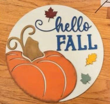 9/27/2023 - Wednesday (6:30pm) Ladies NIGHT $35 3D Fall & Halloween Signs Workshop!