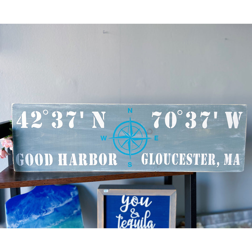 Good Harbor Gloucester Coordinate 7x24