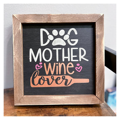 Dog Mother Wine Lover 8