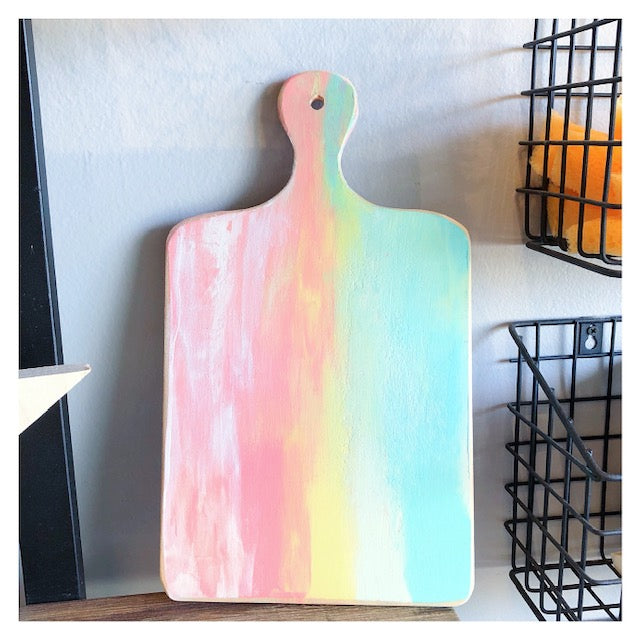 Rectangle Serving Tray w/sunset