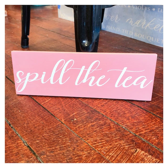 Spill the Tea 4x12