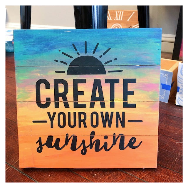 Create your own Sunshine 14x14