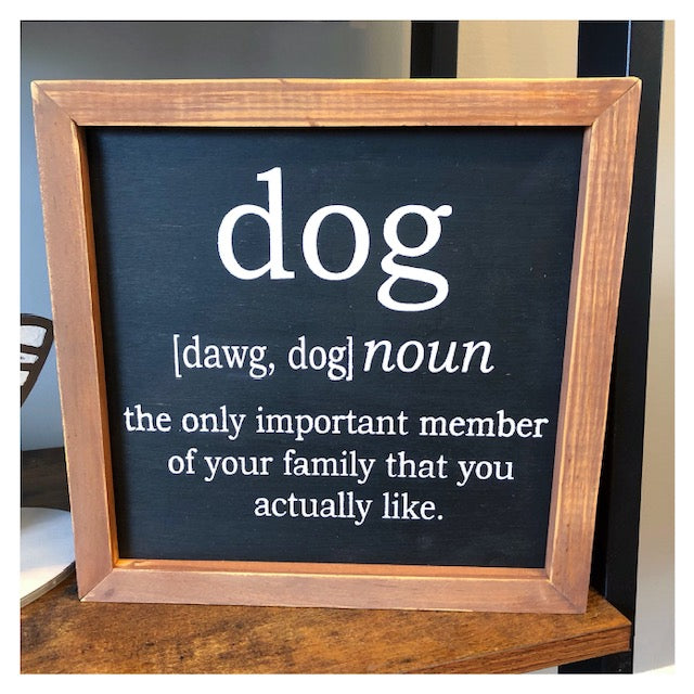 Dog Definition 10x10