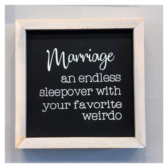 Marriage Definition Framed 10x10