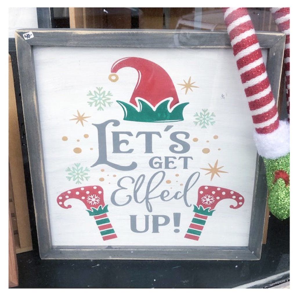 Let's get Elfed Up Framed 16